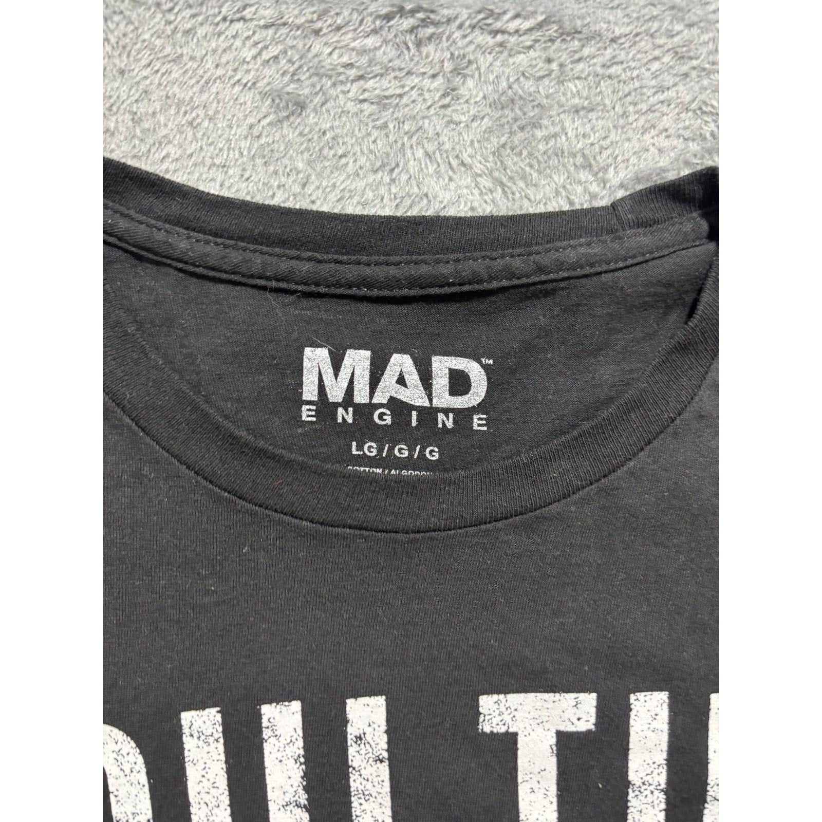 Mad Engine L Black Adulting Would Not Recommend Graphic Tee Unisex Casual
