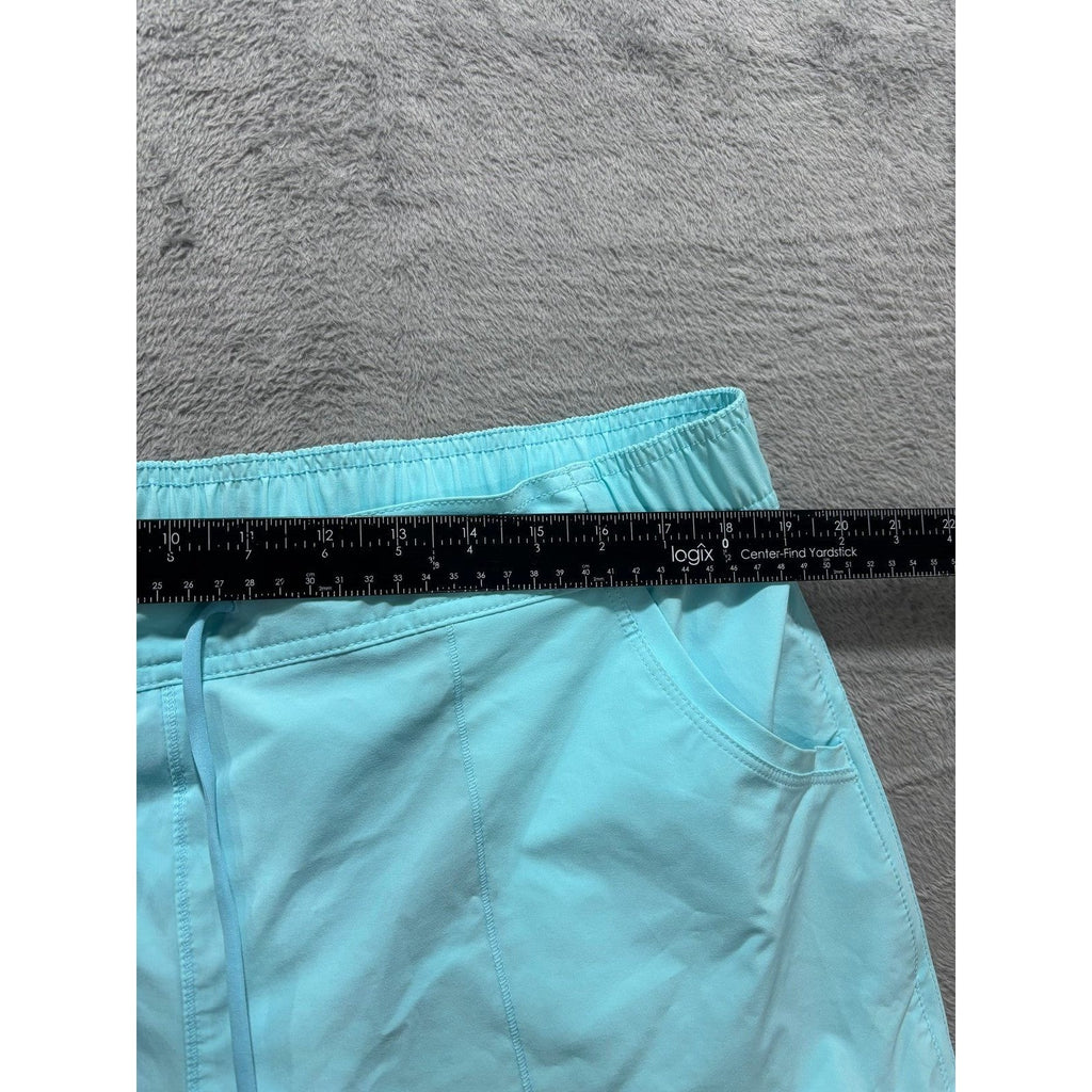 Lands' End 16W Light Blue Womens Board Shorts Casual Athleisure Active