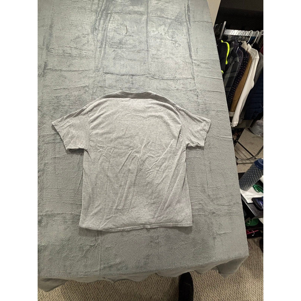 Hanes L Gray MDA Car Show Graphic T-Shirt Vintage Casual Womens