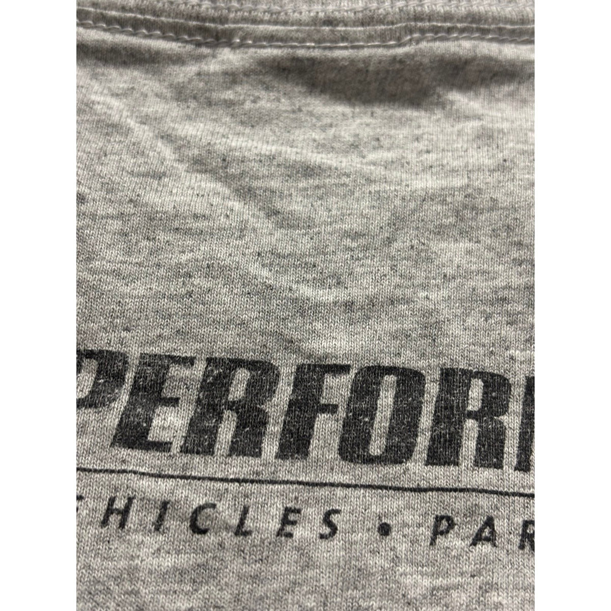 Chevrolet Performance XL Gray Graphic T-Shirt Mens Casual Vintage Racing Tee