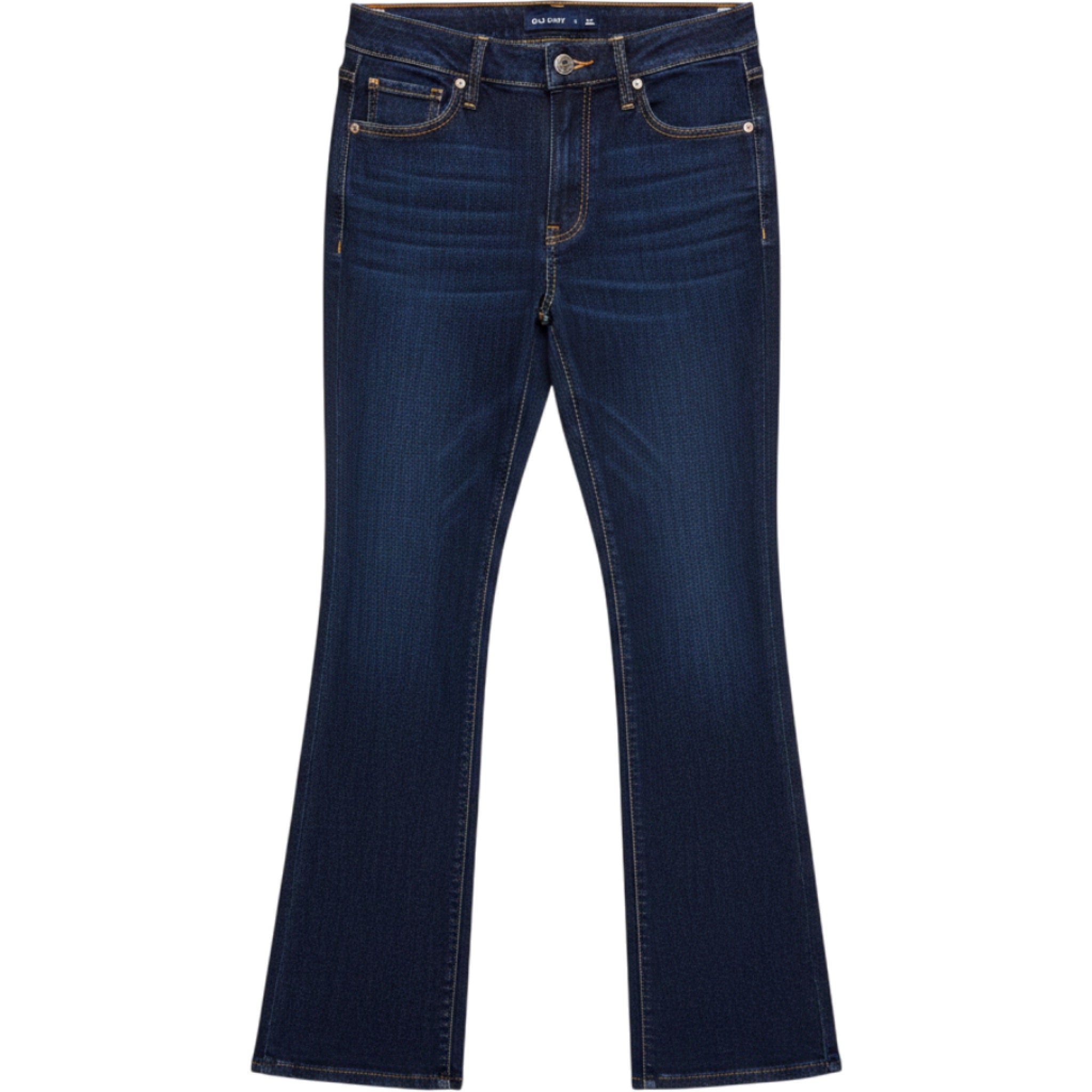 Old Navy High Rise Flare Jeans Dark Wash Stretch Denim Size 4 Y2K Casual