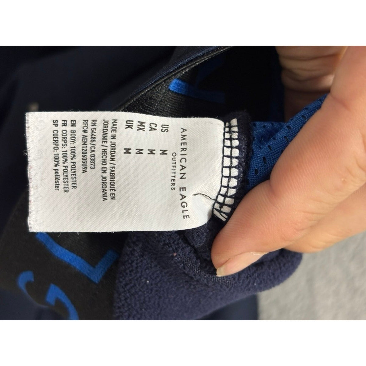 American Eagle M Navy Blue Jogger Sweatpants Athleisure Casual Mens