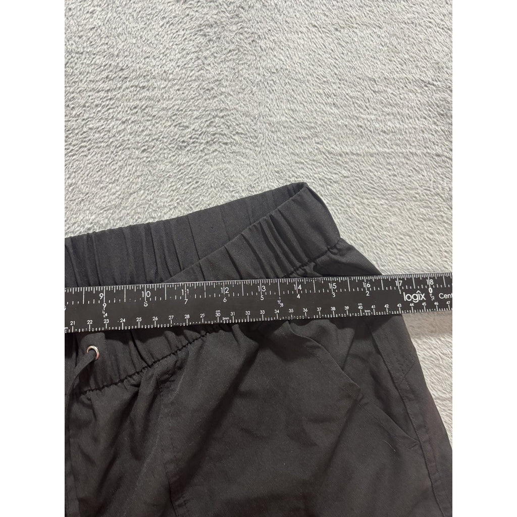 Old Navy Active Womens L Tall Black StretchTech Cargo Jogger Pants Hike Travel