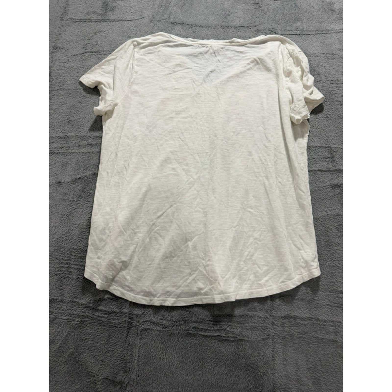 Maurices Womens XXL White Feels Like Fall Pumpkin Graphic Split Neck T-Shirt