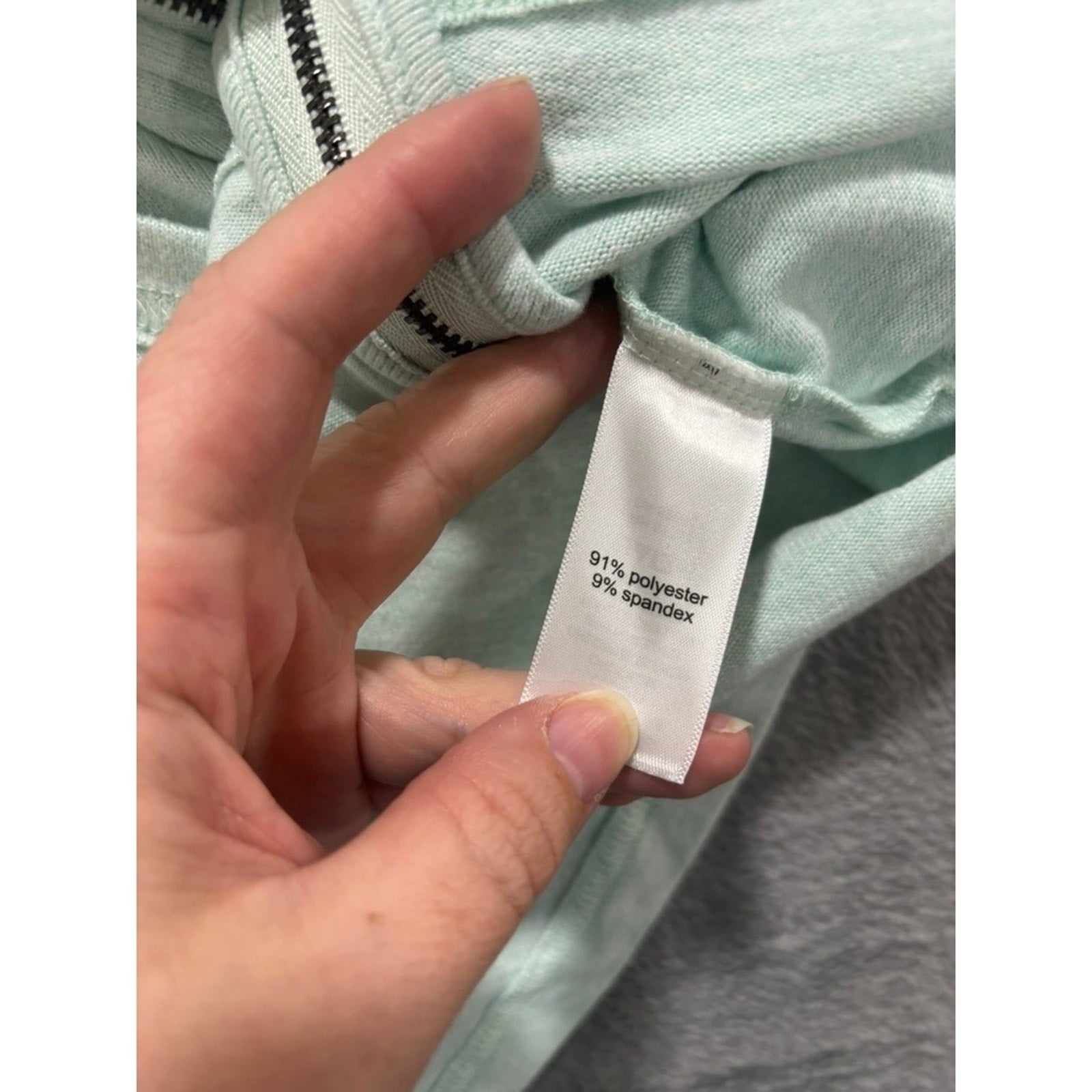 Maurices Women XXL Mint Green Full Zip Hoodie Relax Fit High Low Hem Sweatshirt