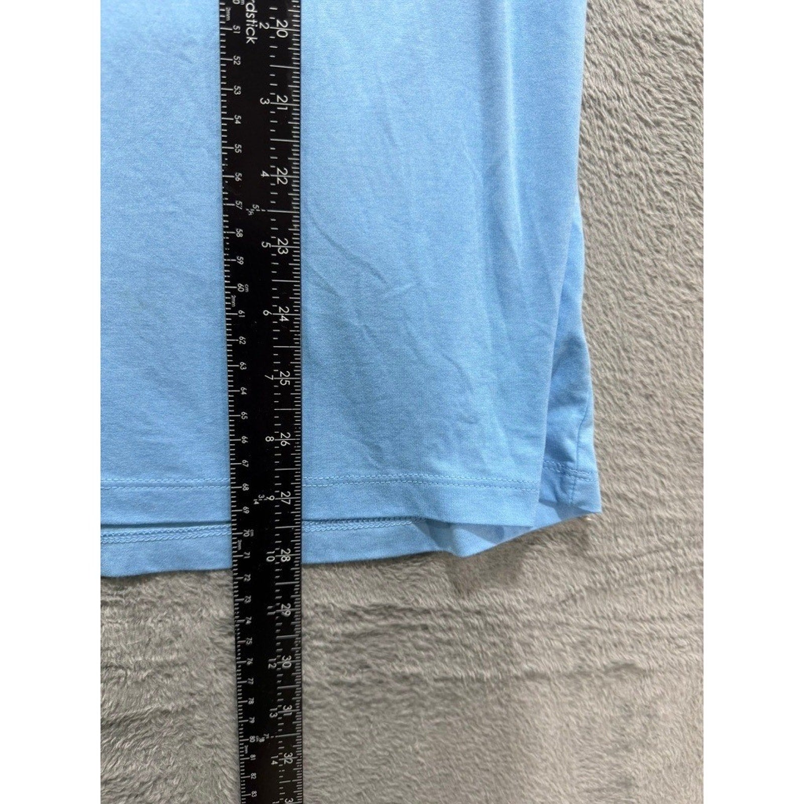 Cutter & Buck Mens XXL Light Blue War of the Roses Embroidered Polo Shirt
