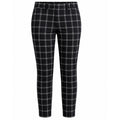 Old Navy Pixie High Rise Ankle Pants Black White Windowpane Plaid Womens 14