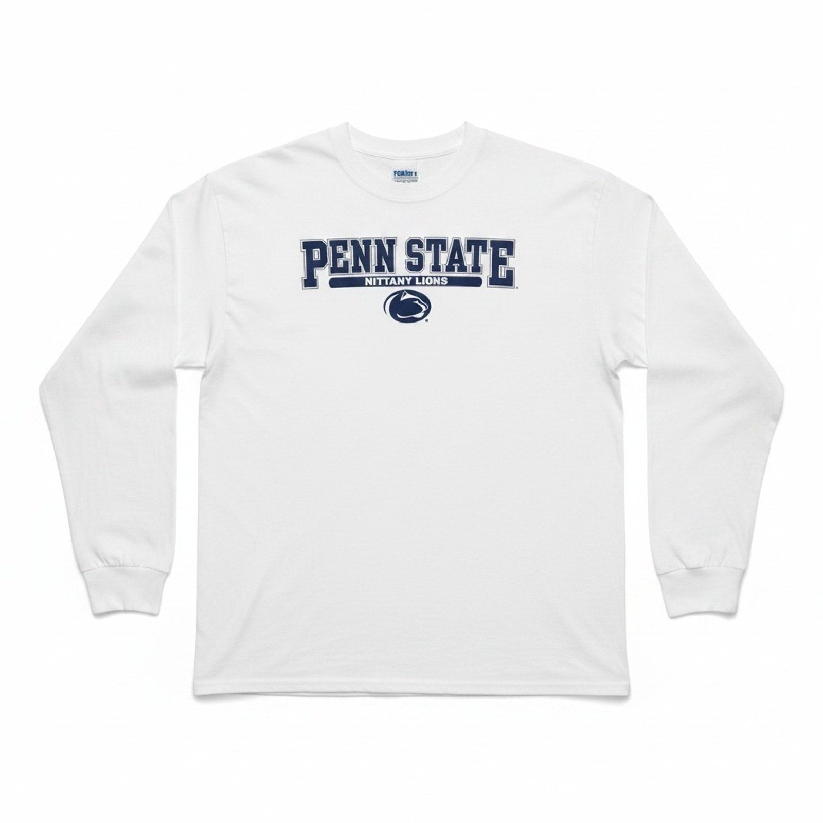 Penn State Nittany Lions XL White Long Sleeve T-Shirt Womens Casual Athleisure