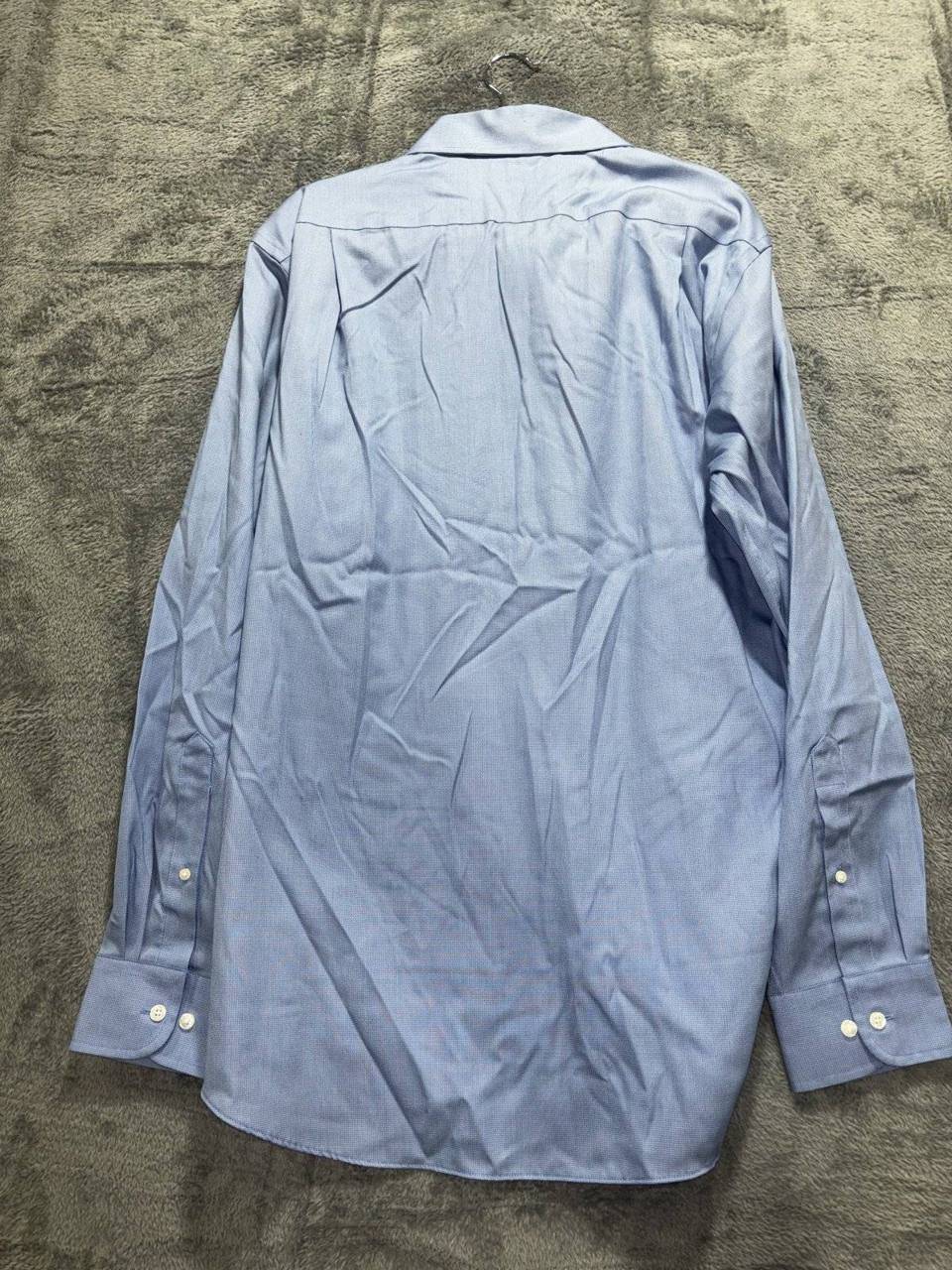 Croft & Barrow Men's Blue Dress Shirt 17 34/35, photo 6 of 8