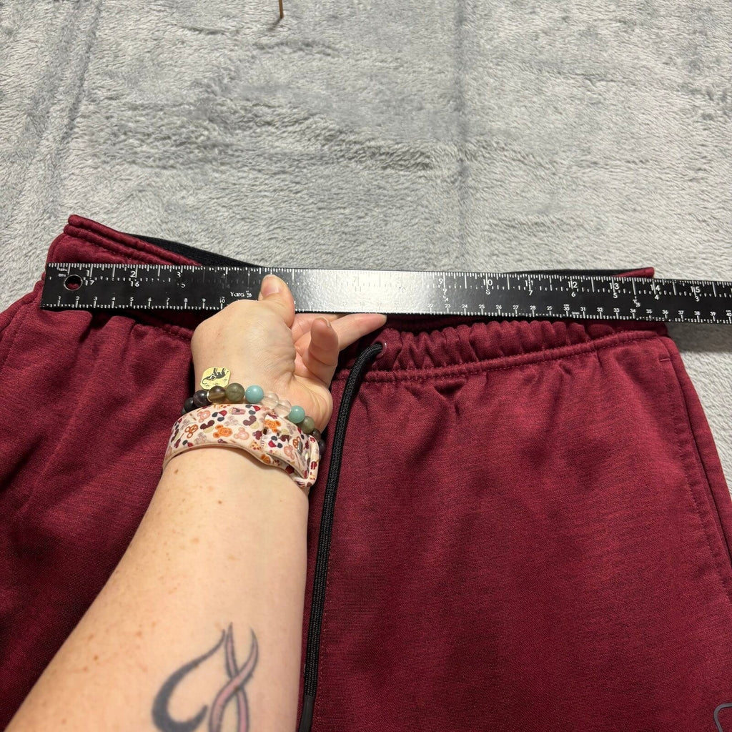 And1 M Burgundy Joggers Mens Athleisure Casual Sweatpants Activewear M/M
