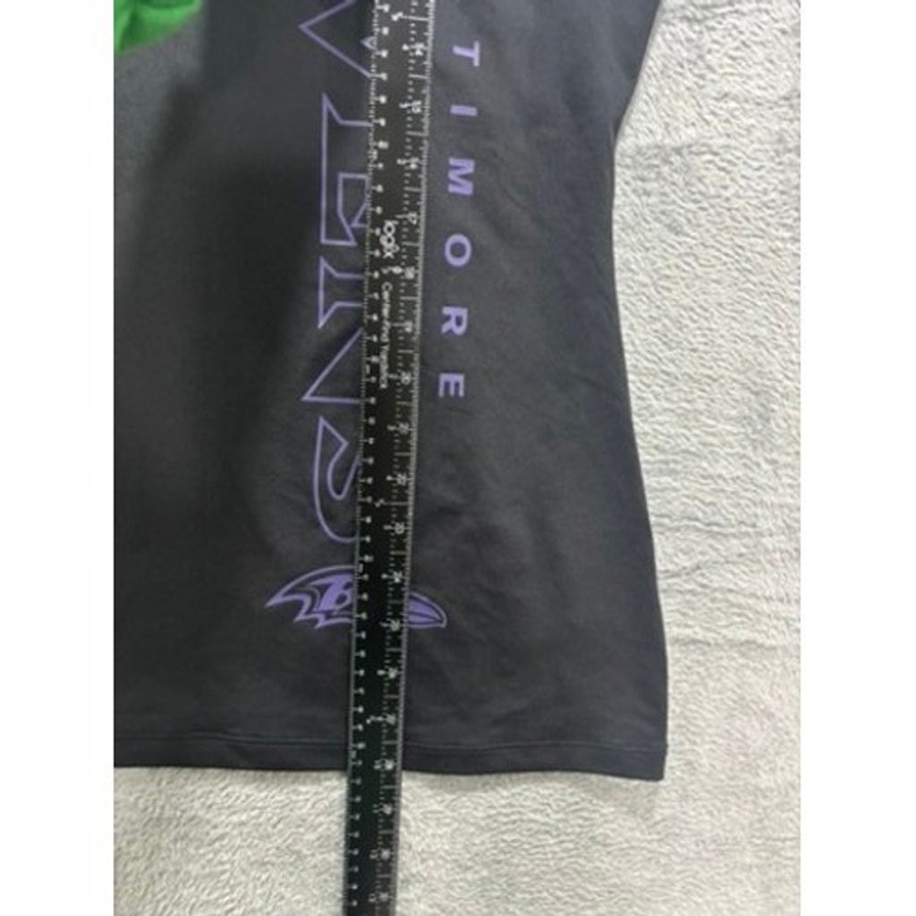 Nike Pro Ravens Tank Top Womens Large Dri Fit NFL Black Athletic Training