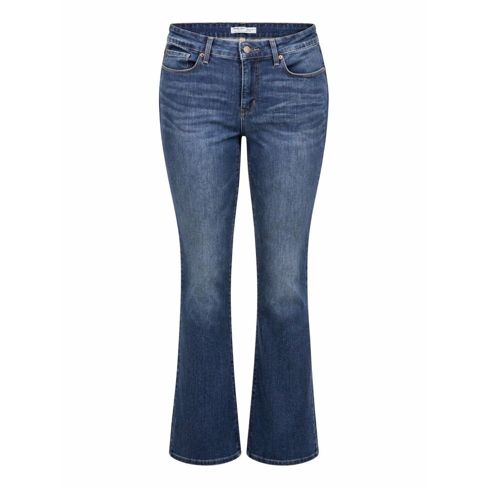 Levi Strauss Signature Jeans Womens 12S Bootcut Medium Wash Stretch Denim
