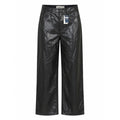 Abercrombie & Fitch Curve Love Loose High Rise Vegan Leather Pants Black 29 8