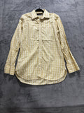 Turnbull & Asser Men's Yellow Check Shirt 15 1/2