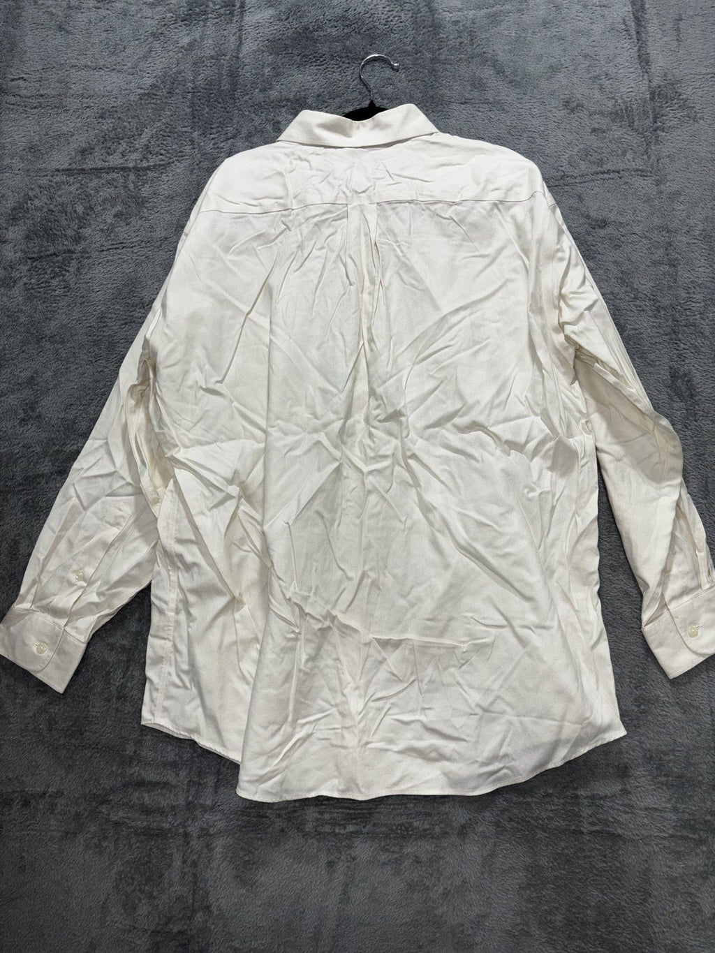 Joseph & Feiss Men's Cream White Shirt 17 1/2 32/33, photo 4 of 8