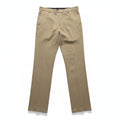 Van Heusen Mens 34x34 Tan Herringbone Slim Fit Flex Dress Pants Flat Front Chino
