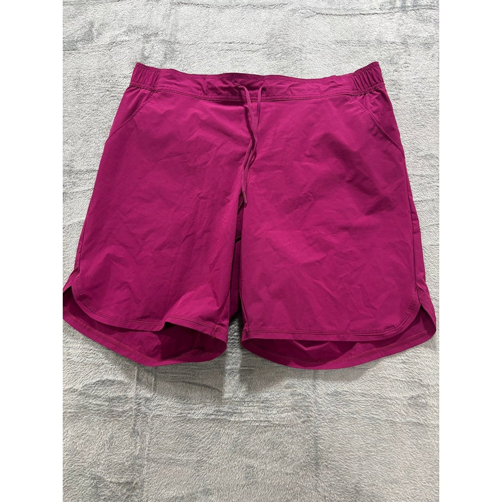 Lands' End 16W Magenta Pink Womens Athletic Board Shorts Casual Athleisure