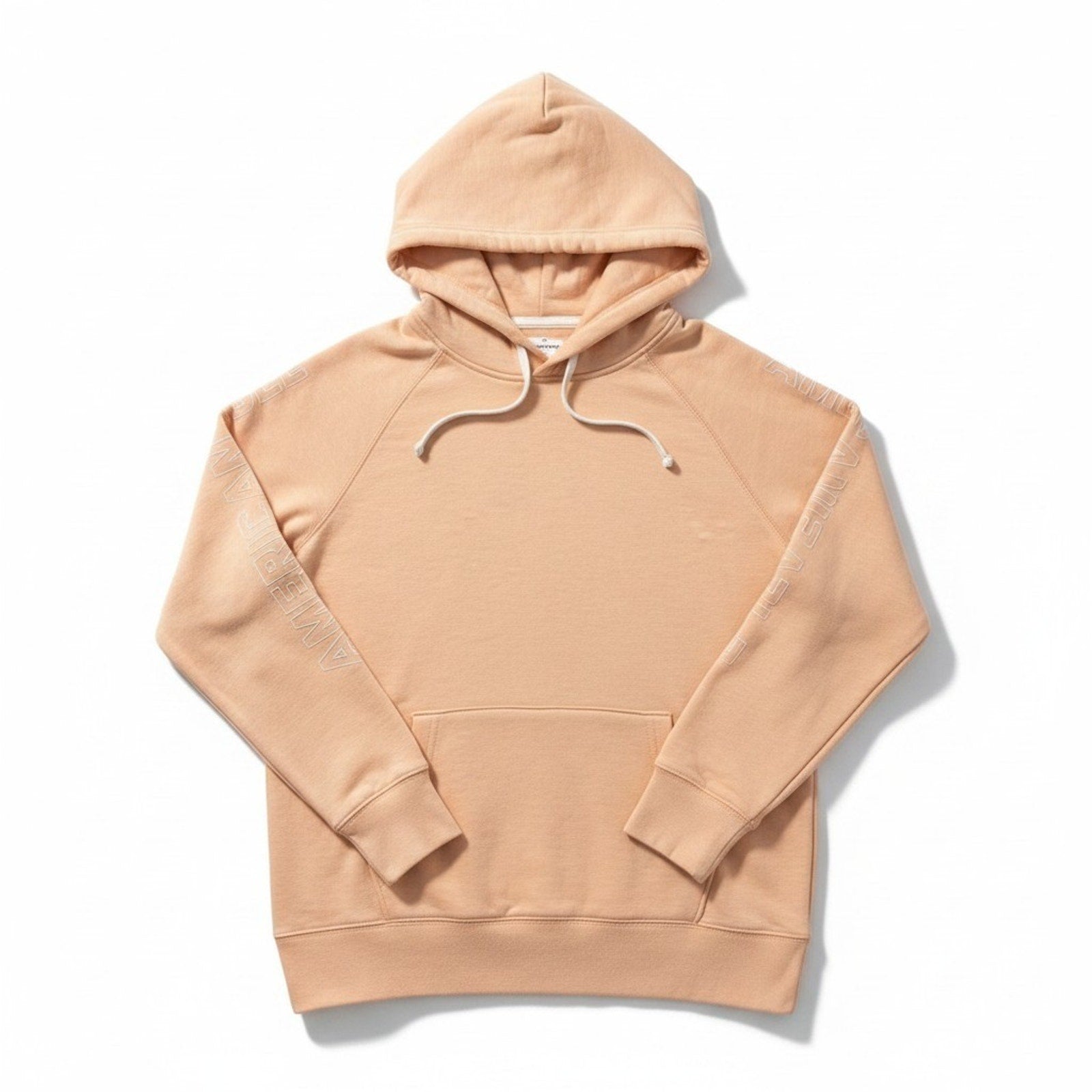 American Eagle M Peach Womens Pullover Hoodie Sweatshirt Cozy Casual Athleisure