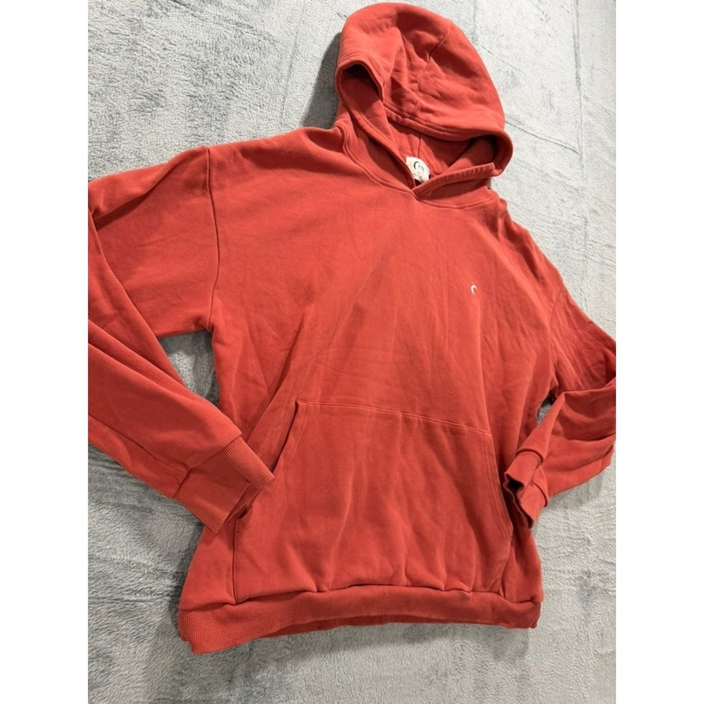 Zyia Active Terracotta Red Oversized Pullover Hoodie Sweatshirt 3XL Logo Pocket