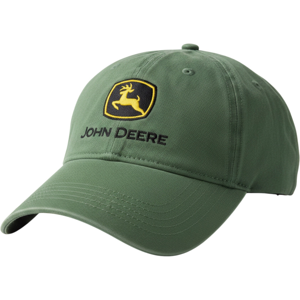 John Deere Youth Green Logo Baseball Cap Adjustable Farm Tractor Hat