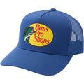 Bass Pro Shops Blue Mesh Trucker Hat Snapback One Size Fits Most Cap