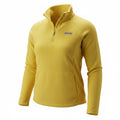 Columbia Glacial IV 1/4 Zip Fleece Pullover Women XXL Yellow Outdoor Hiking