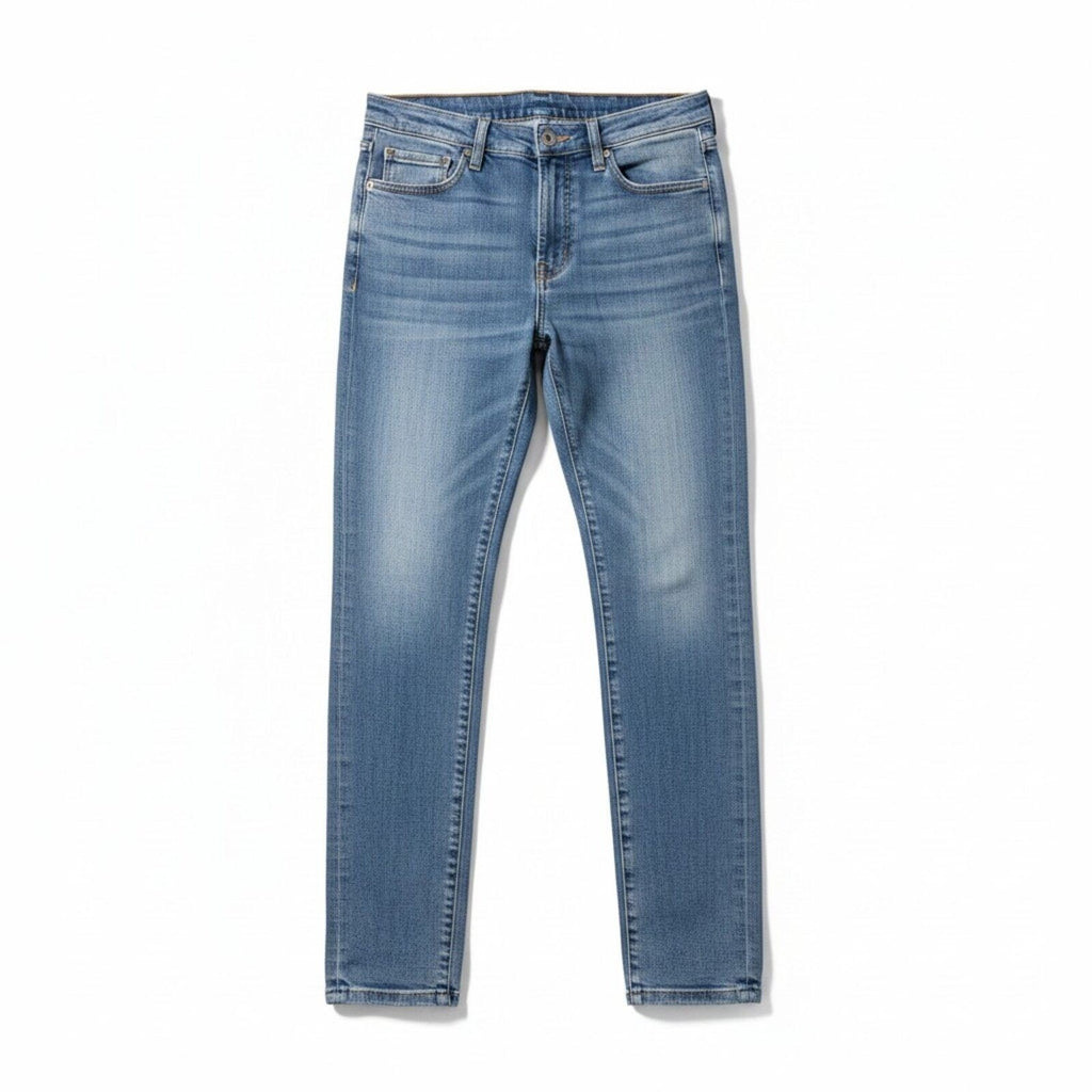 American Eagle Womens 10 Blue Skinny Jeans Ne(x)t Level Stretch Casual Vintage
