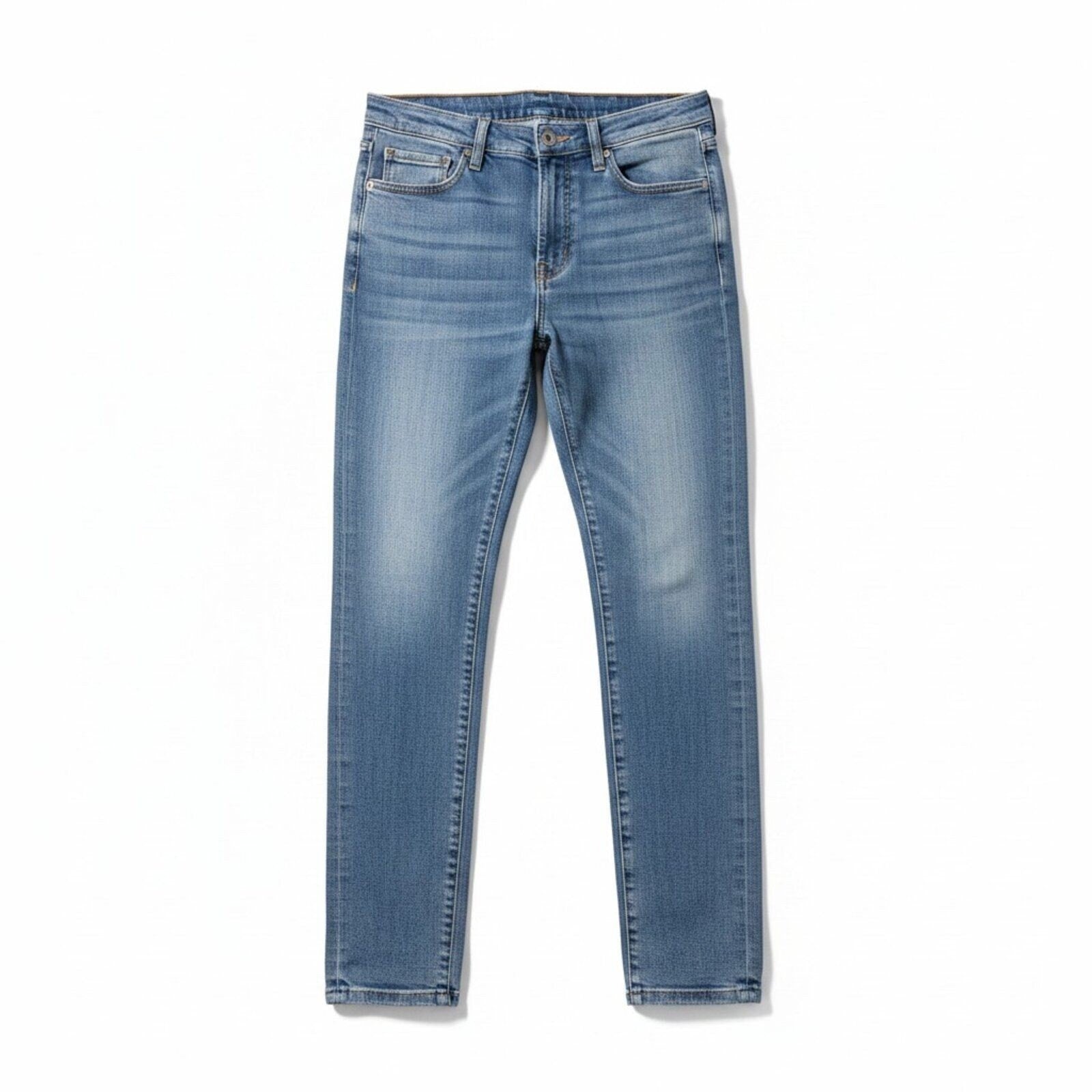 American Eagle Womens 10 Blue Skinny Jeans Ne(x)t Level Stretch Casual Vintage