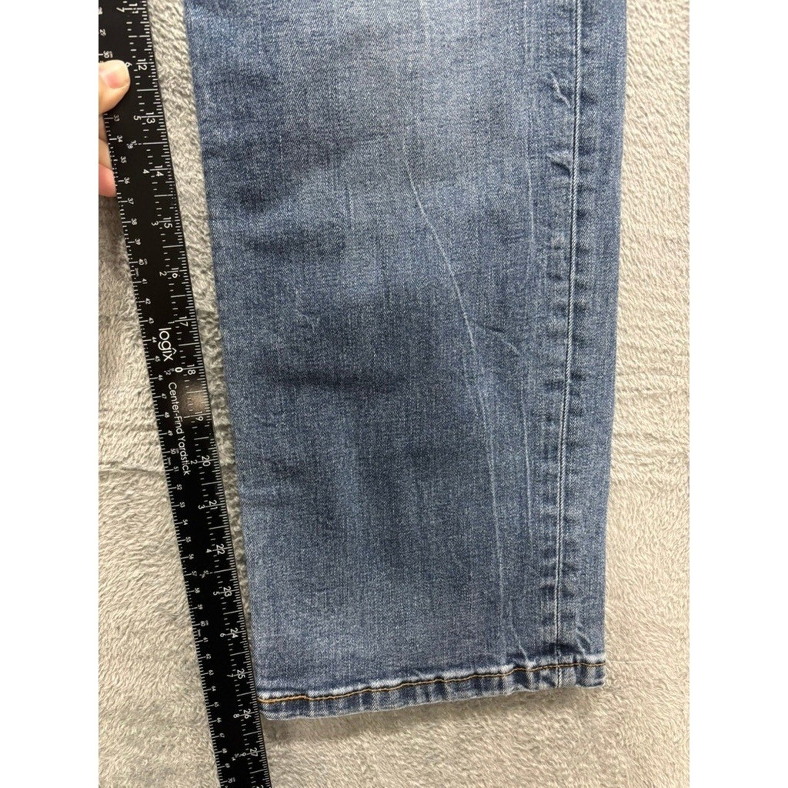 Levis 514 Jeans Men 38x30 Straight Medium Wash Denim Classic Casual Faded