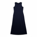 Daily Ritual Womens XXL Navy Blue Sleeveless Maxi Dress Soft Knit Casual Summer