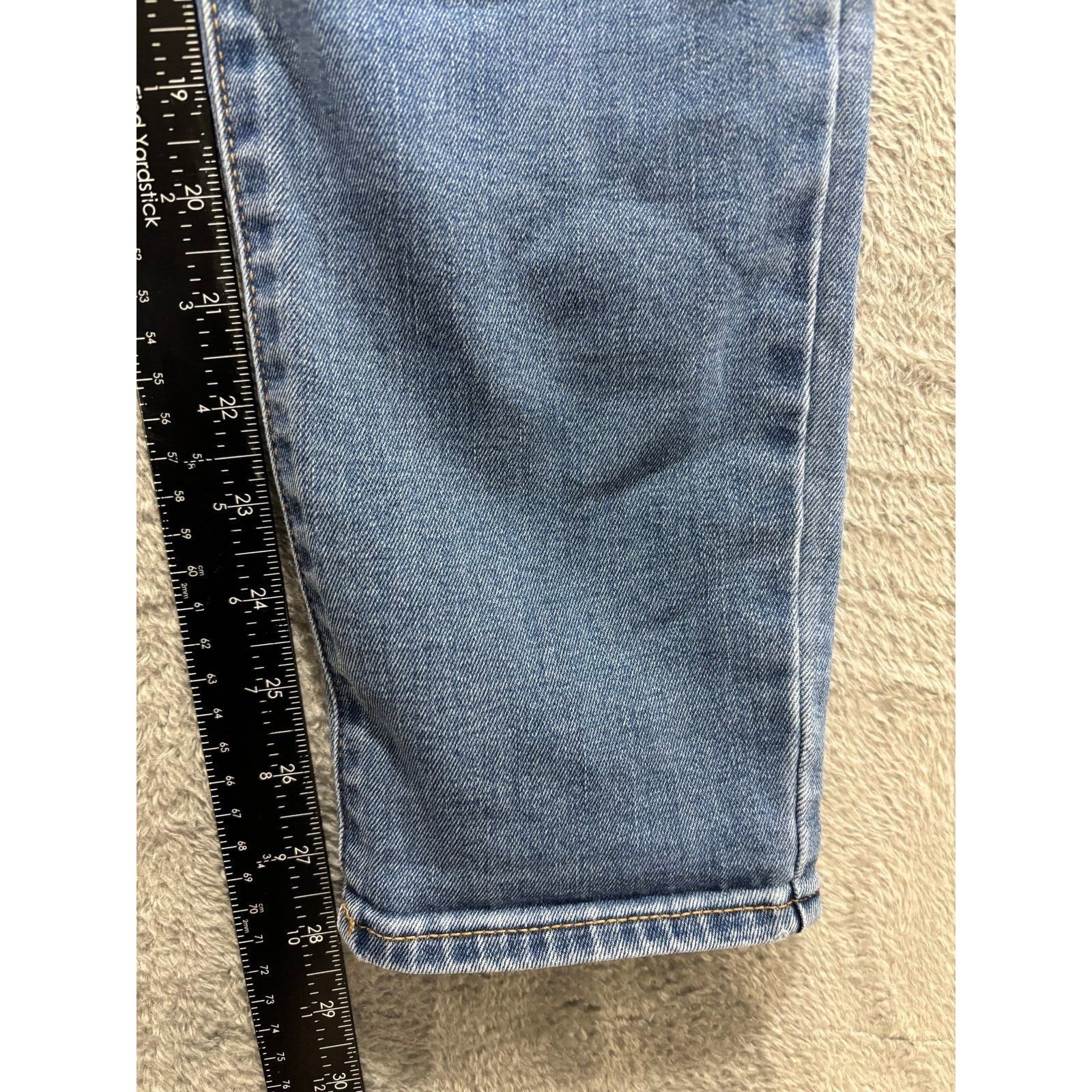 Old Navy 8 Womens Blue Pop Icon Skinny Jeans Casual Classic Denim