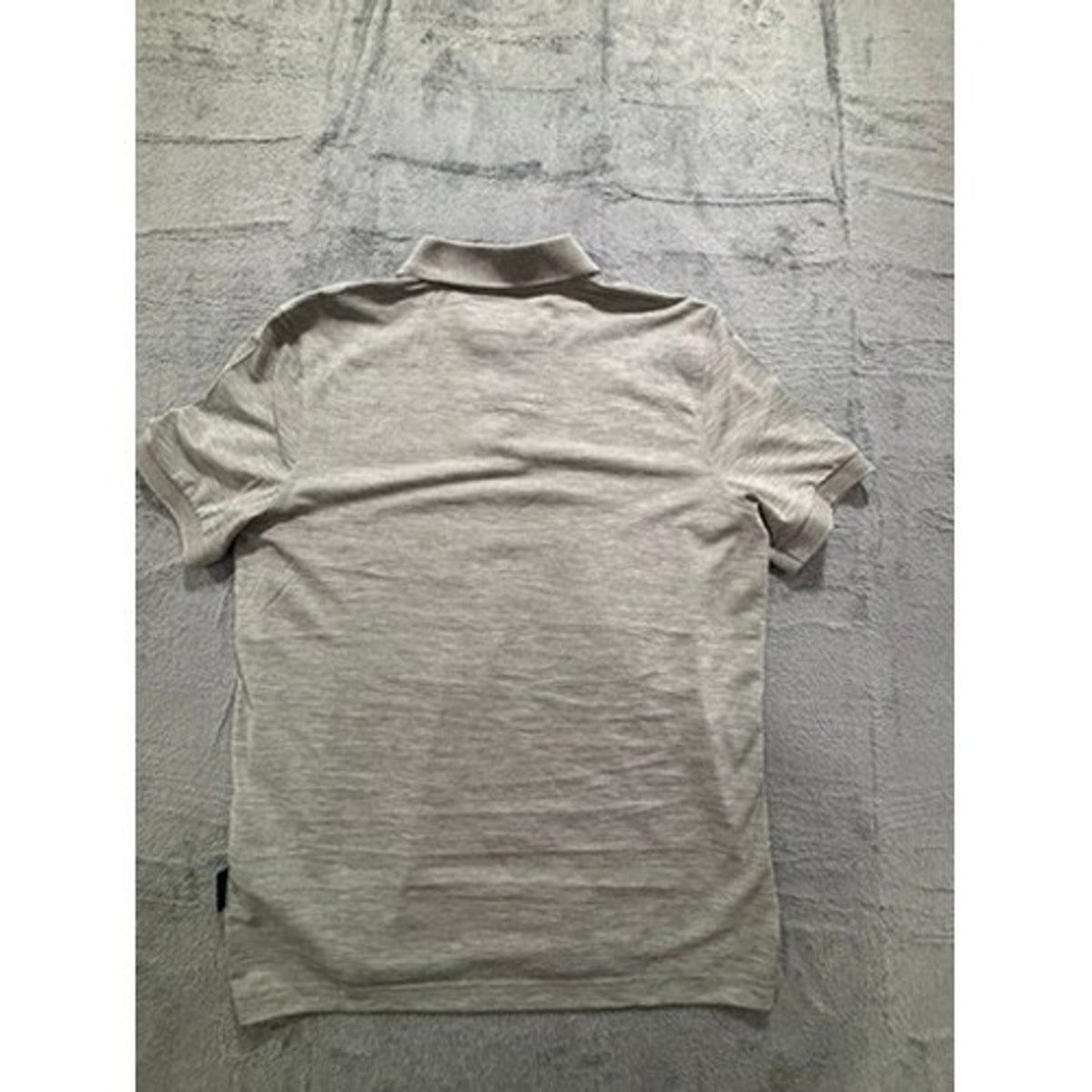 Nautica Navtech M Gray Polo Shirt Mens Casual Athleisure Short Sleeve