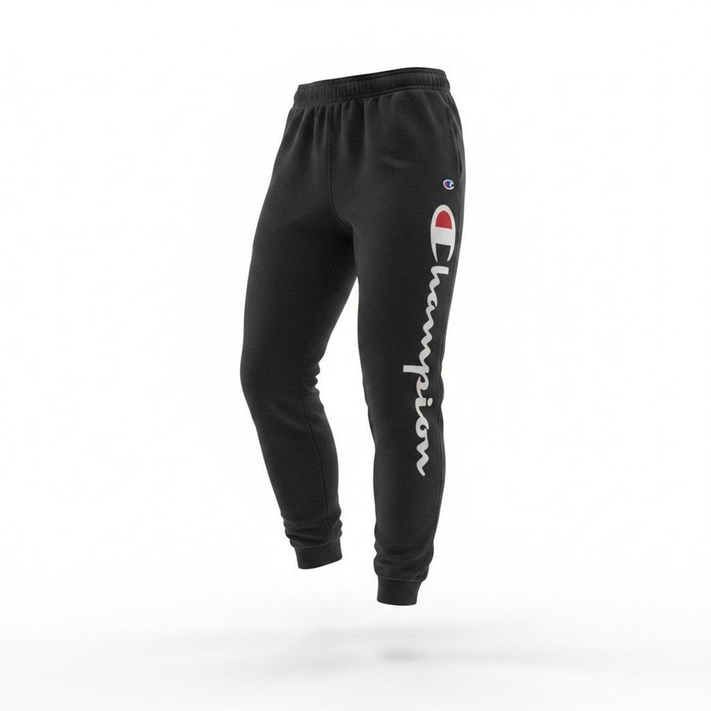 Champion S Black Womens Jogger Sweatpants Athleisure Casual Sweatpants