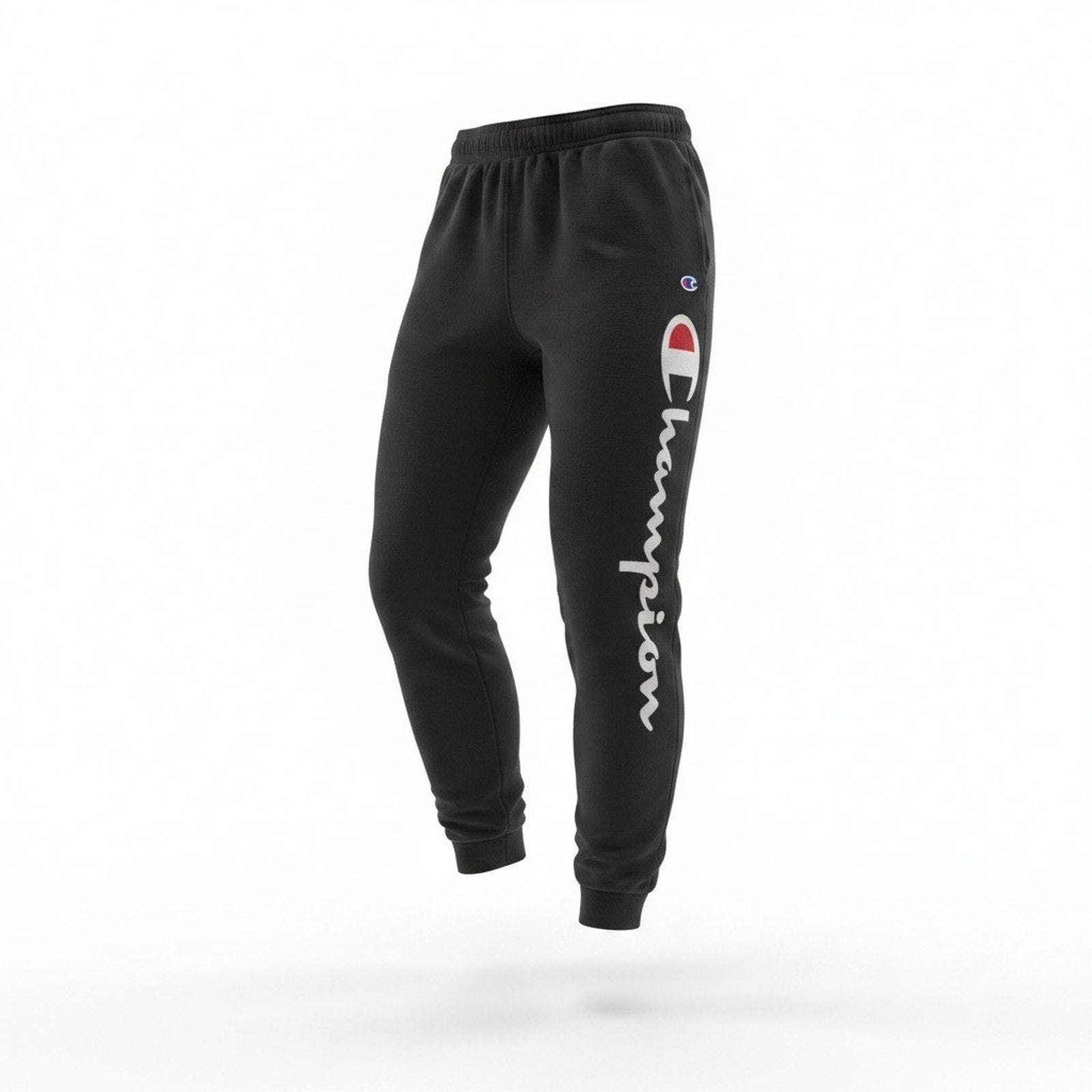 Champion S Black Womens Jogger Sweatpants Athleisure Casual Sweatpants