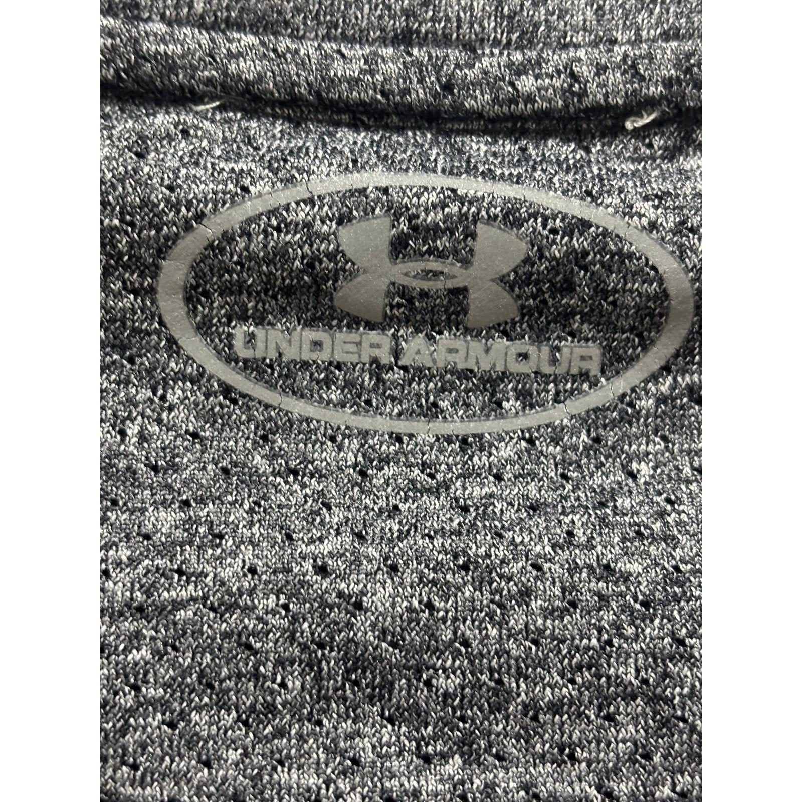 Under Armour Womens XL Gray Long Sleeve V-Neck Athleisure Casual Shirt