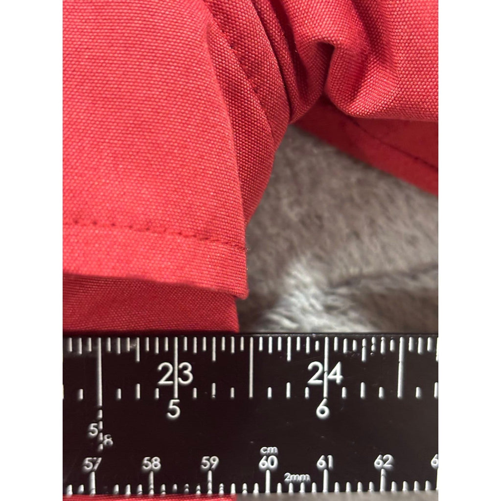 Callaway Golf Mens L Red Short Sleeve Windbreaker Pullover Jacket Athleisure