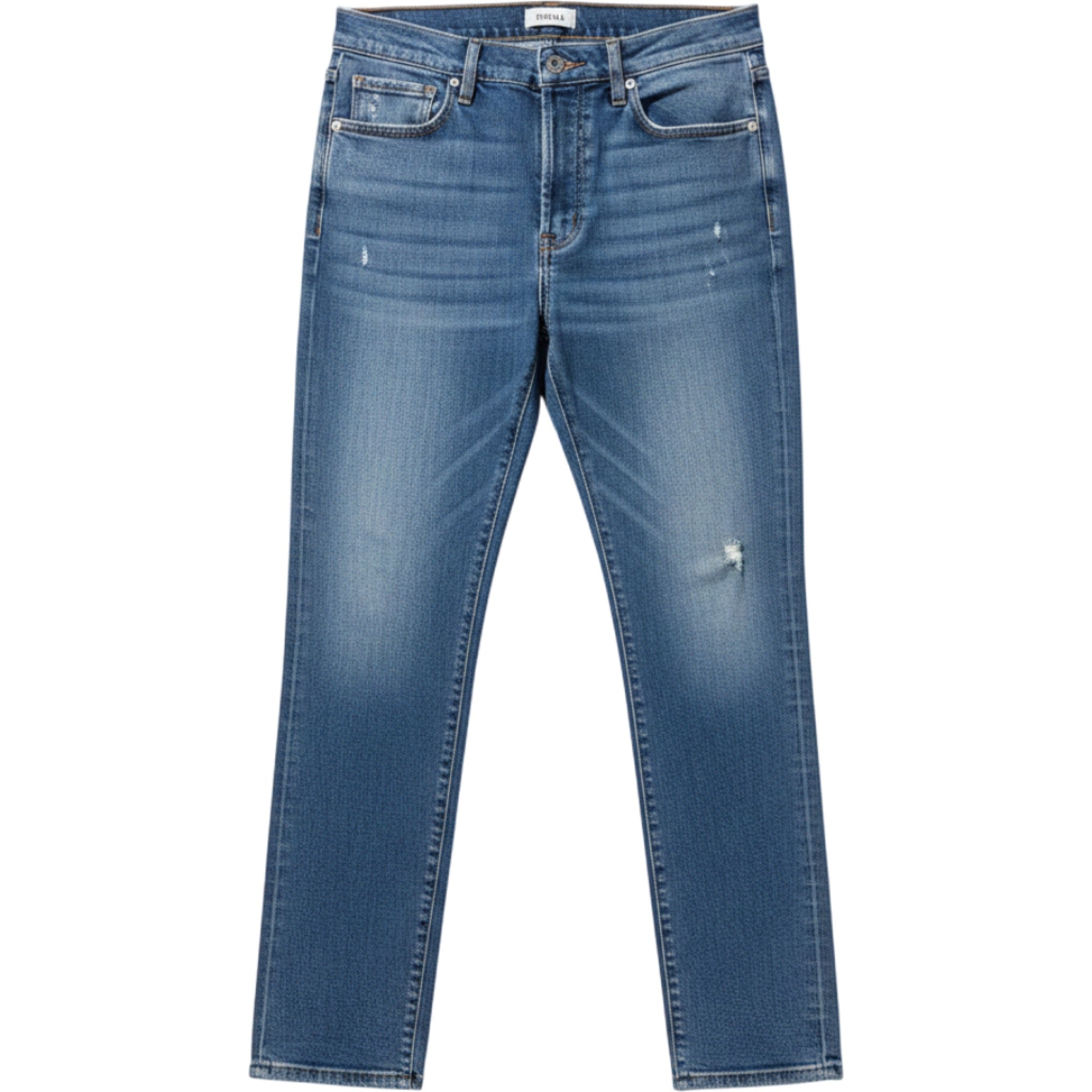 Pistola Denim Jeans Straight Leg Distressed Light Wash High Rise Sz 32