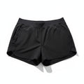 Lands End 16 Black Womens Athletic Shorts Activewear Gym Athleisure Lightweight