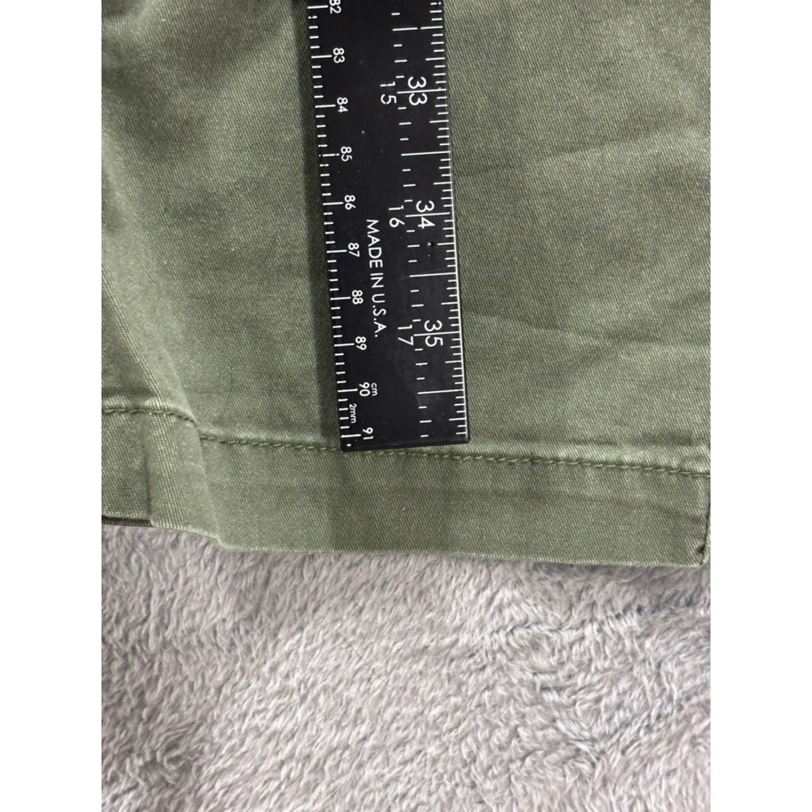 Old Navy M Green Chino Pants Womens Casual Preppy Boho