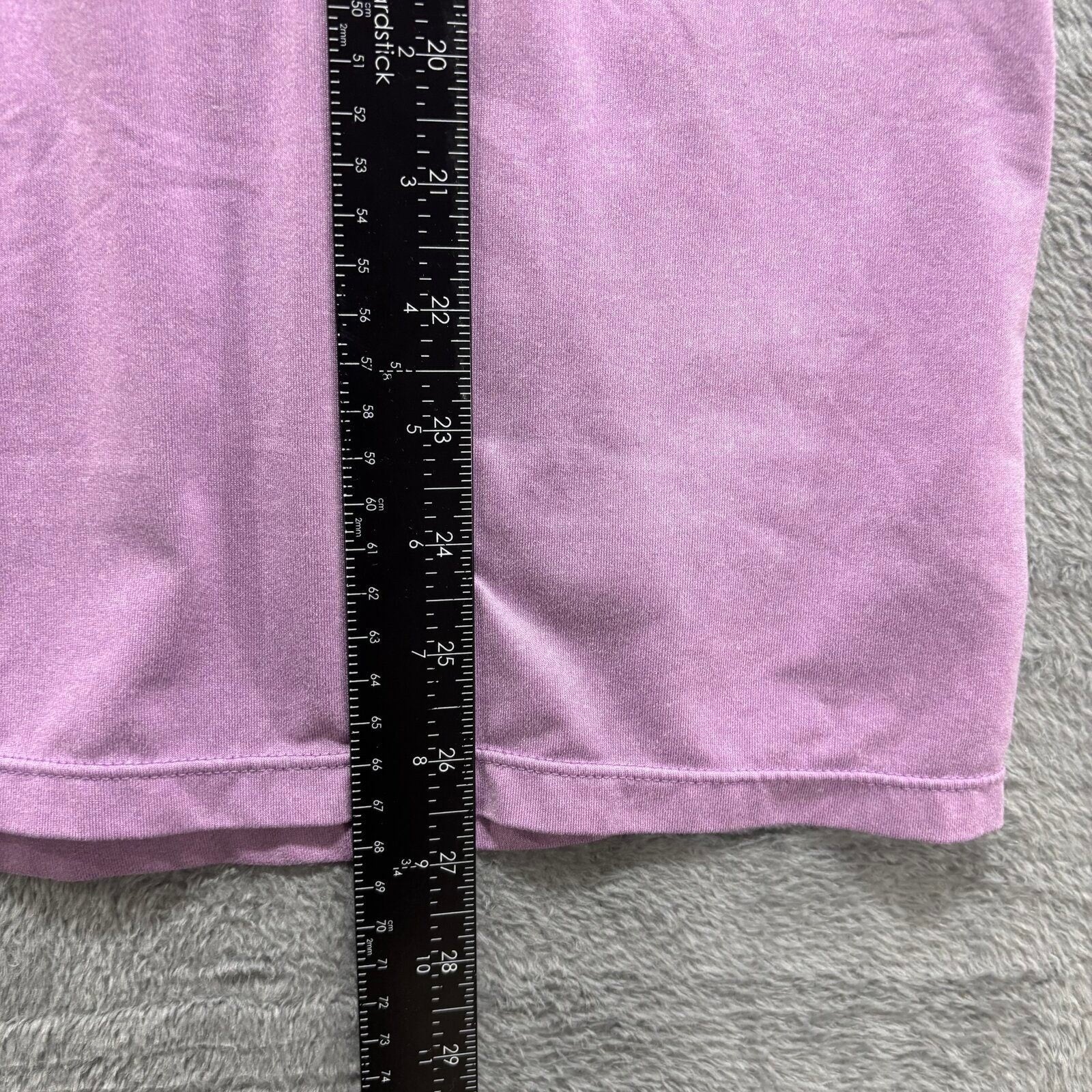 32 Degrees Womens L Purple V-Neck Short Sleeve Sleep Shirt Casual Athleisure