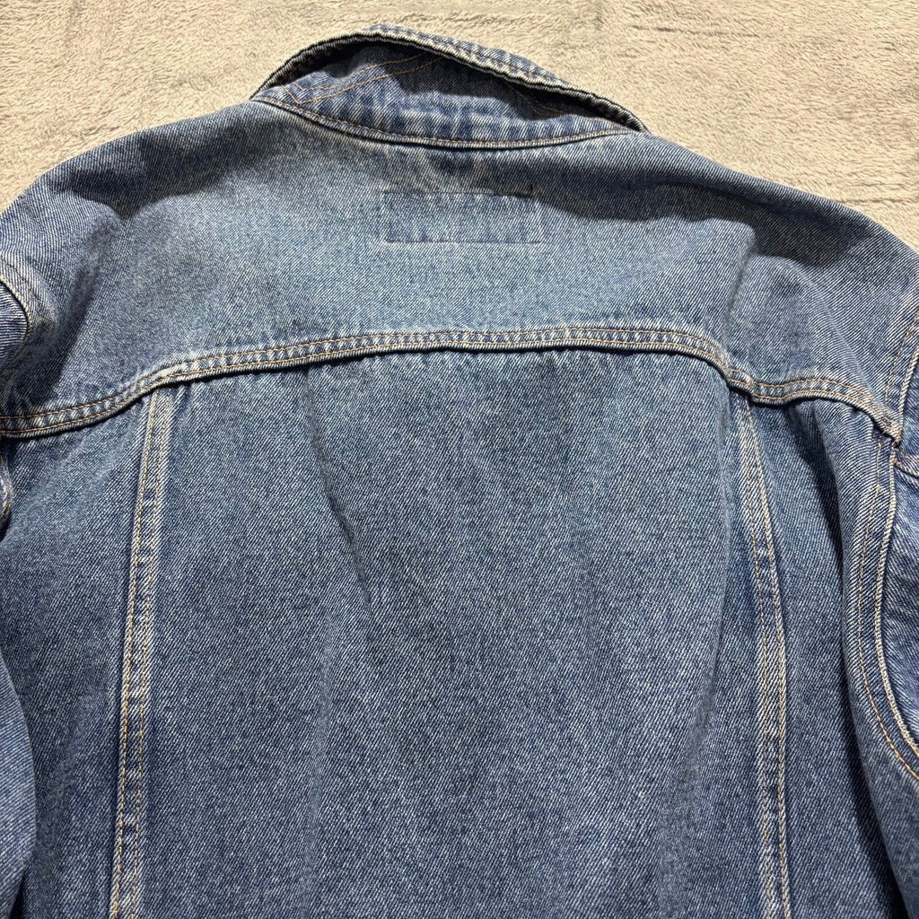 Wrangler Hero XL Blue Denim Trucker Jacket Womens Vintage Casual