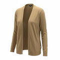 Gap Womens XL Open Front Cardigan Camel Tan Cotton Blend Knit Cozy Layering