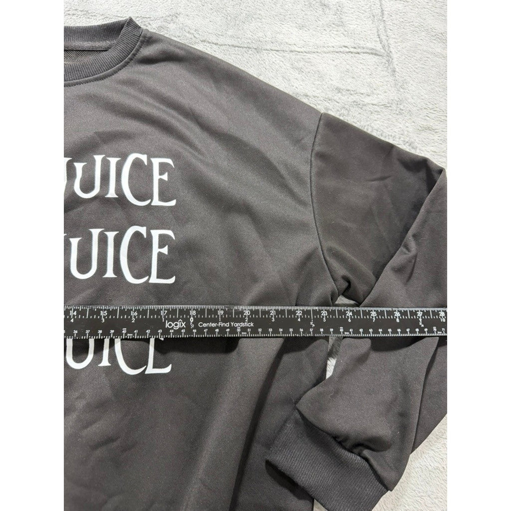 Beetlejuice Halloween Classic Cozy Black Graphic Sweatshirt 2XL Movie Pullover