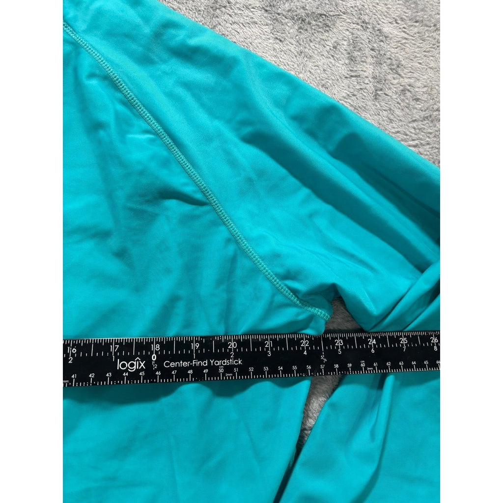 UV Skinz Womens 3XL Teal Rash Guard Long Sleeve 1/4 Zip Athleisure Coastal