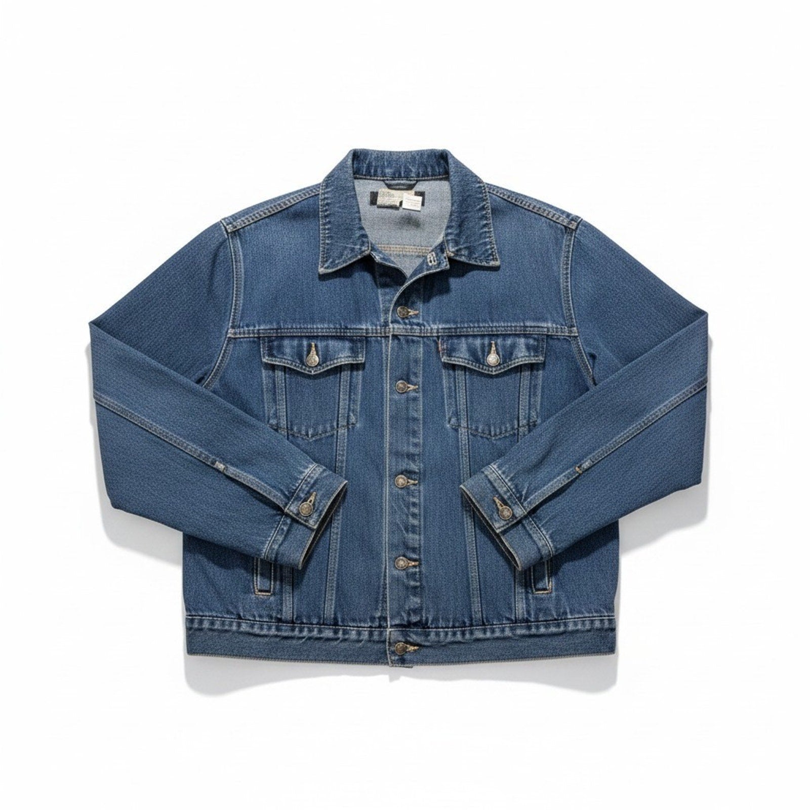 Wrangler Hero XL Blue Denim Trucker Jacket Womens Vintage Casual