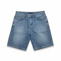 Tommy Hilfiger 36 Blue Denim Carpenter Shorts Mens Vintage Casual 90s Relaxed