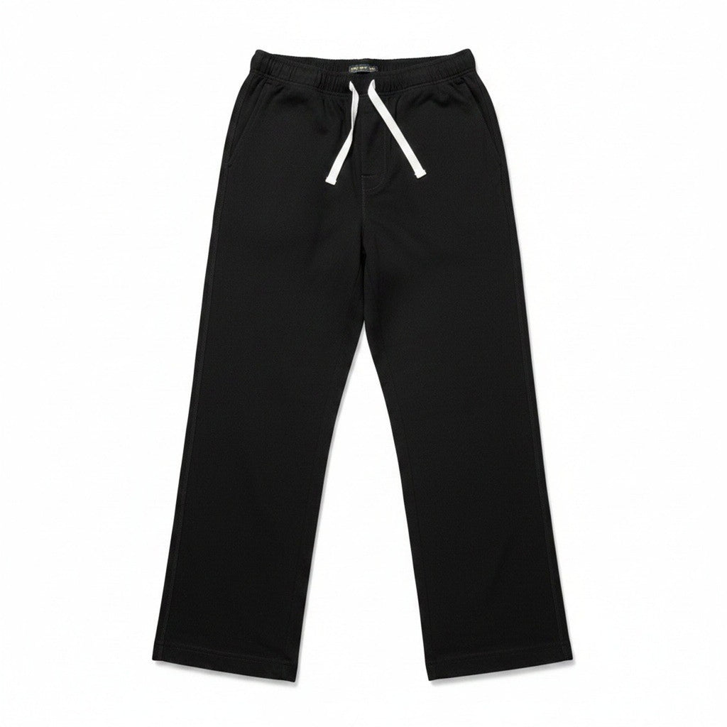 John Bartlett Statements S Black Sleepwear Pants Mens Lounge Drawstring Comfort