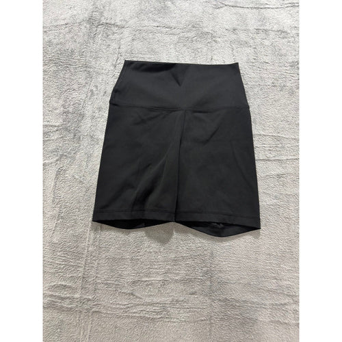 90 Degree by Reflex S Black Women Wonderlink Everyday 7" Short Athleisure Casual