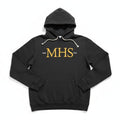 District XL Charcoal Gray Milton Hershey Pullover Hoodie Casual Athleisure