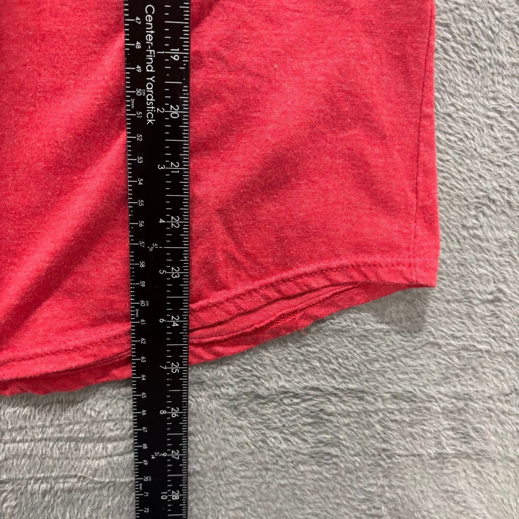 Gildan L Womens Red Kinzua Bridge State Park Graphic Tee Casual Vintage Style
